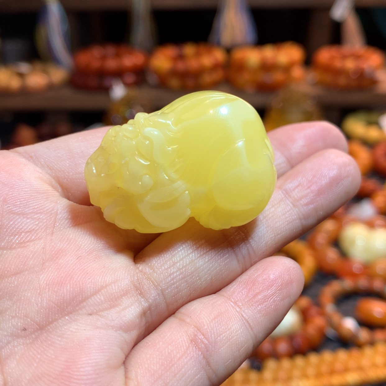 【闪购商品】琥珀吊坠(不含链)未镶嵌