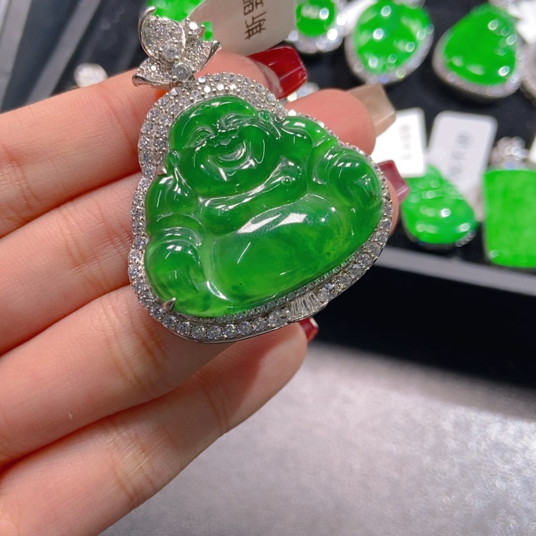 翡翠吊坠(不含链)未镶嵌