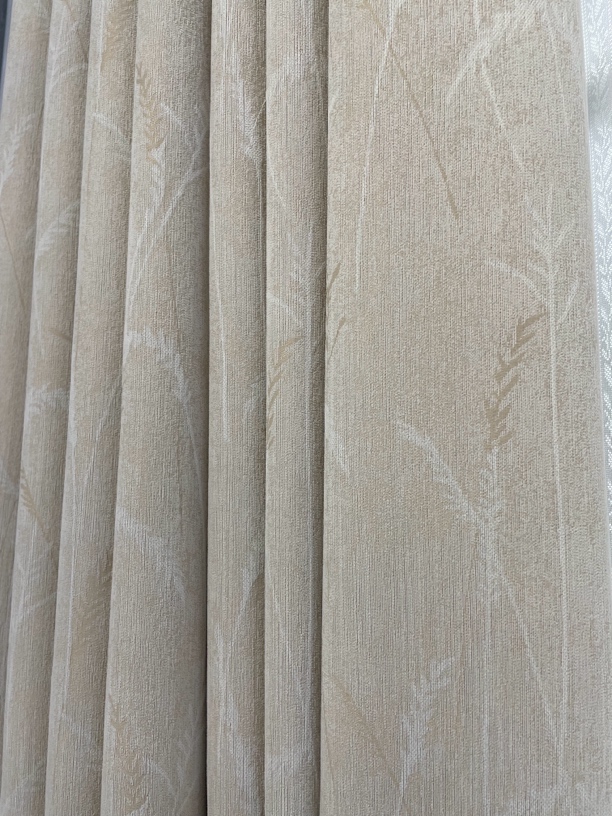 朝花夕拾中古风提花雪尼尔法式黑金遮光窗帘