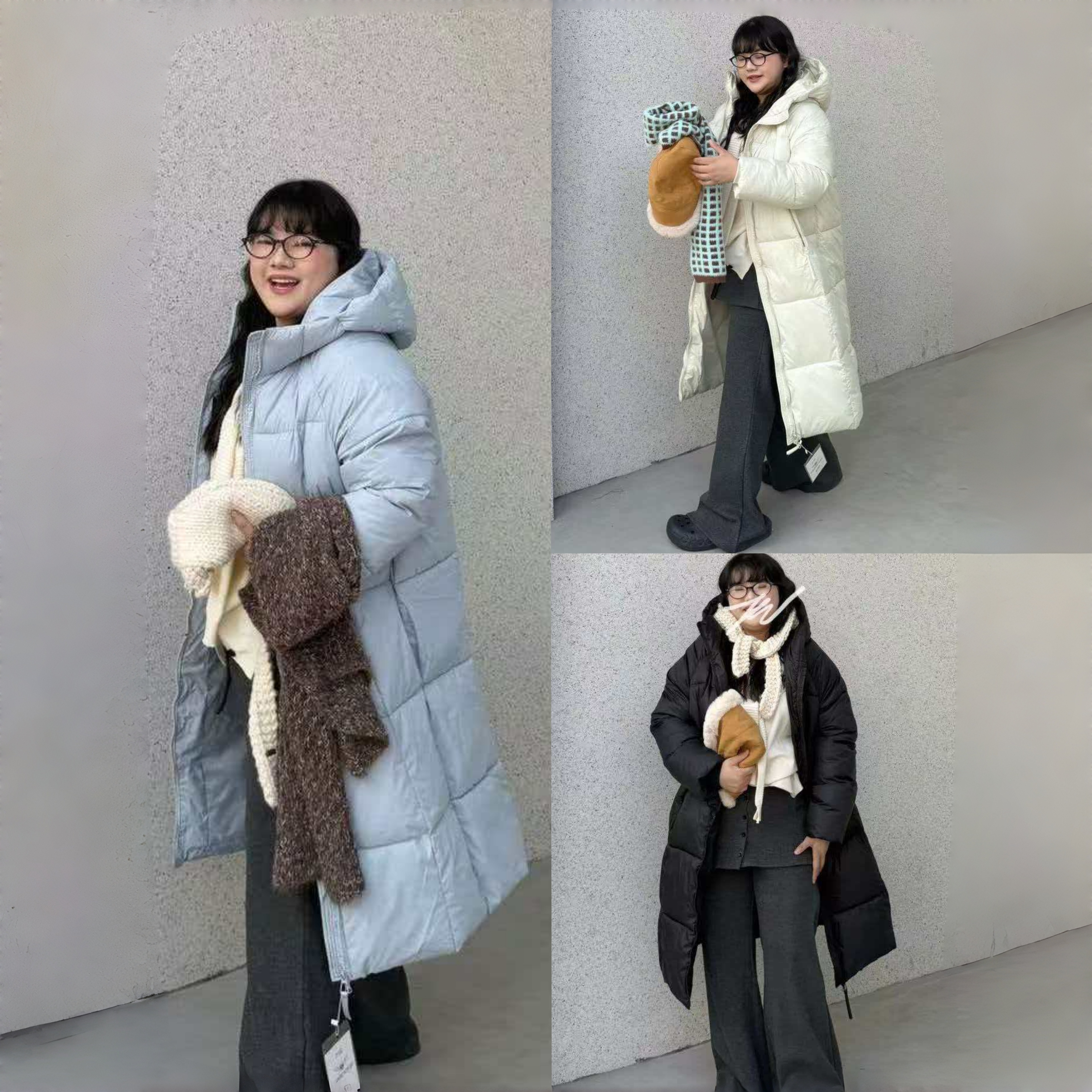 暖暖暖~！加厚女款2025年新款中长款今年流行时尚棉服长款冬季爆款