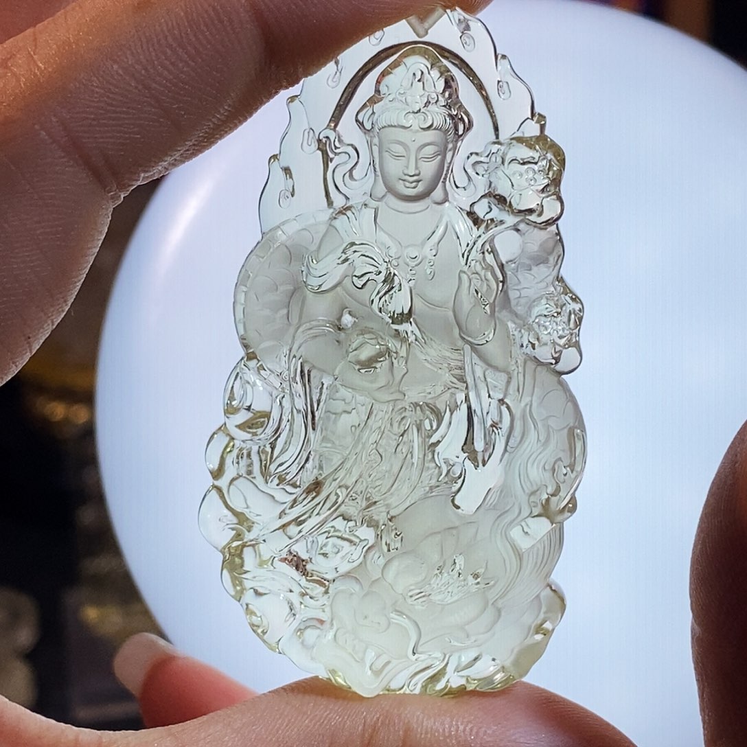 九***家颈饰未镶嵌水晶吊坠