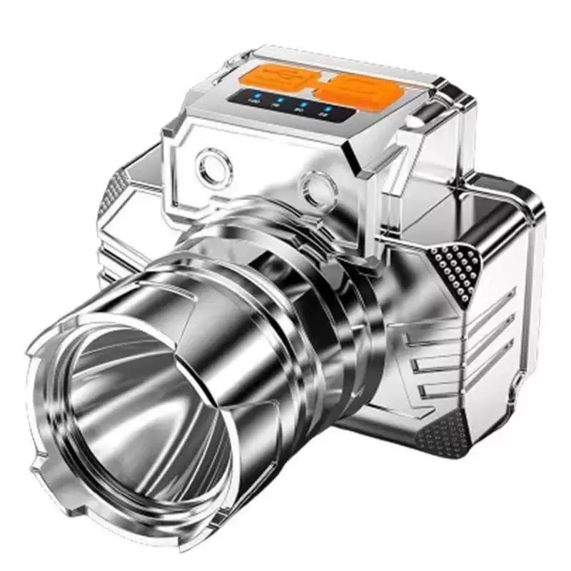 强光头灯照明远射灯头戴式电筒户外头灯钓鱼灯充电头灯