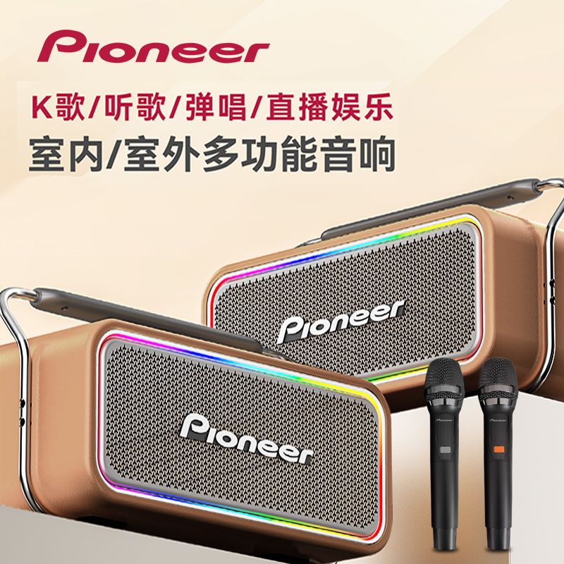 先锋M66户外乐器弹唱便携吉他手提音响广场舞电吹艺演K歌音响家庭
