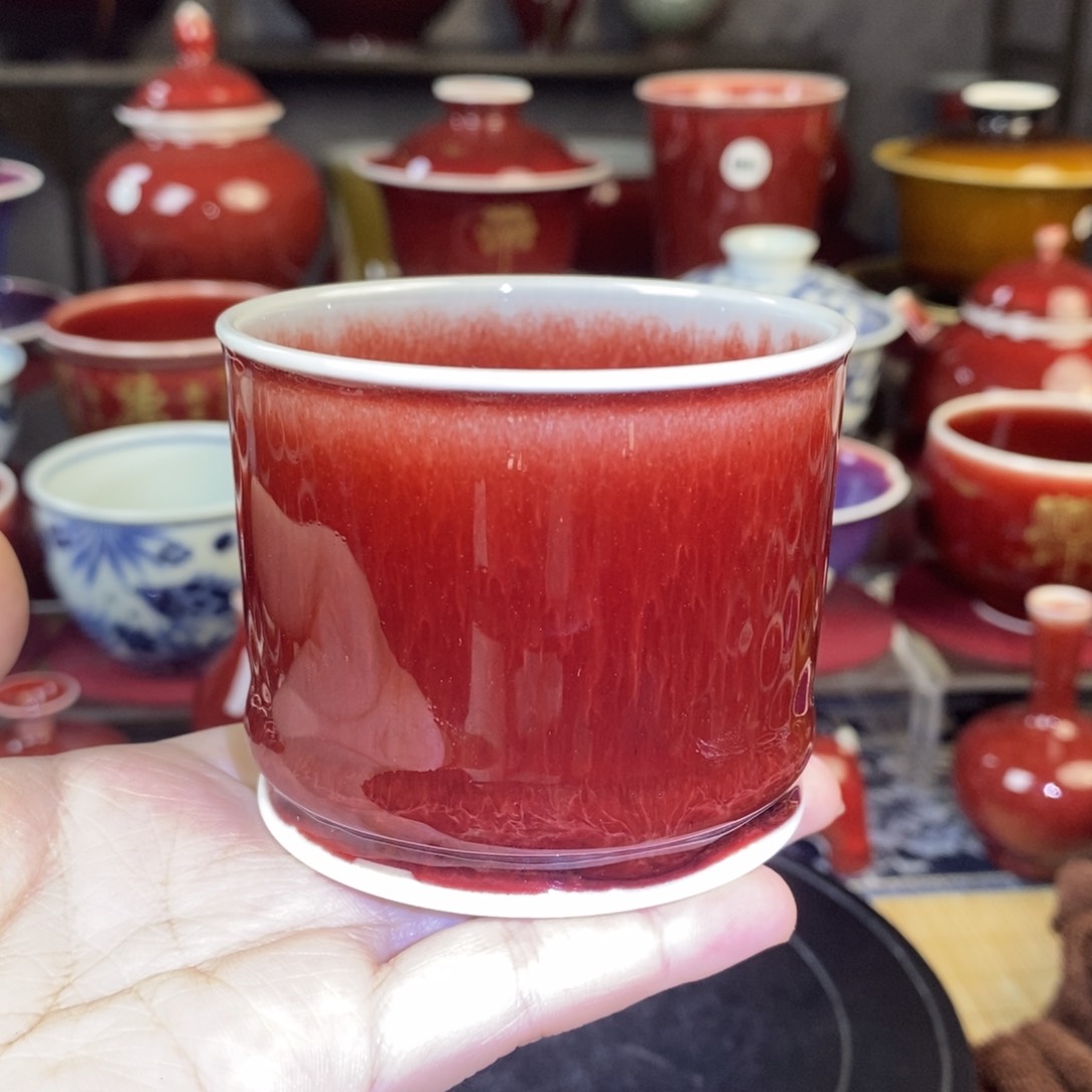 【闪购商品】景德镇名陶坊原矿郎红128号
