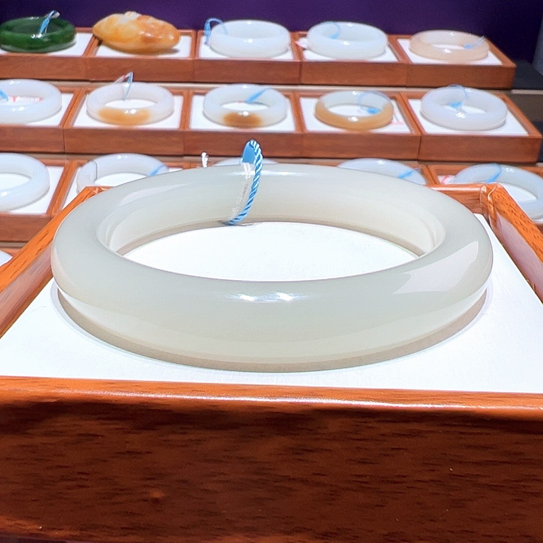 和田玉手镯 59 60未镶嵌