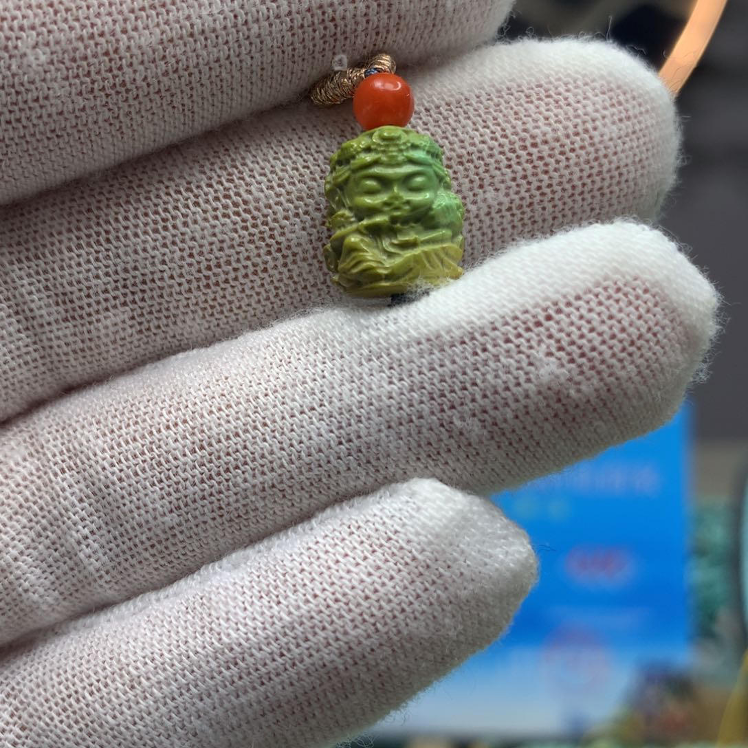 绿松石挂件未镶嵌