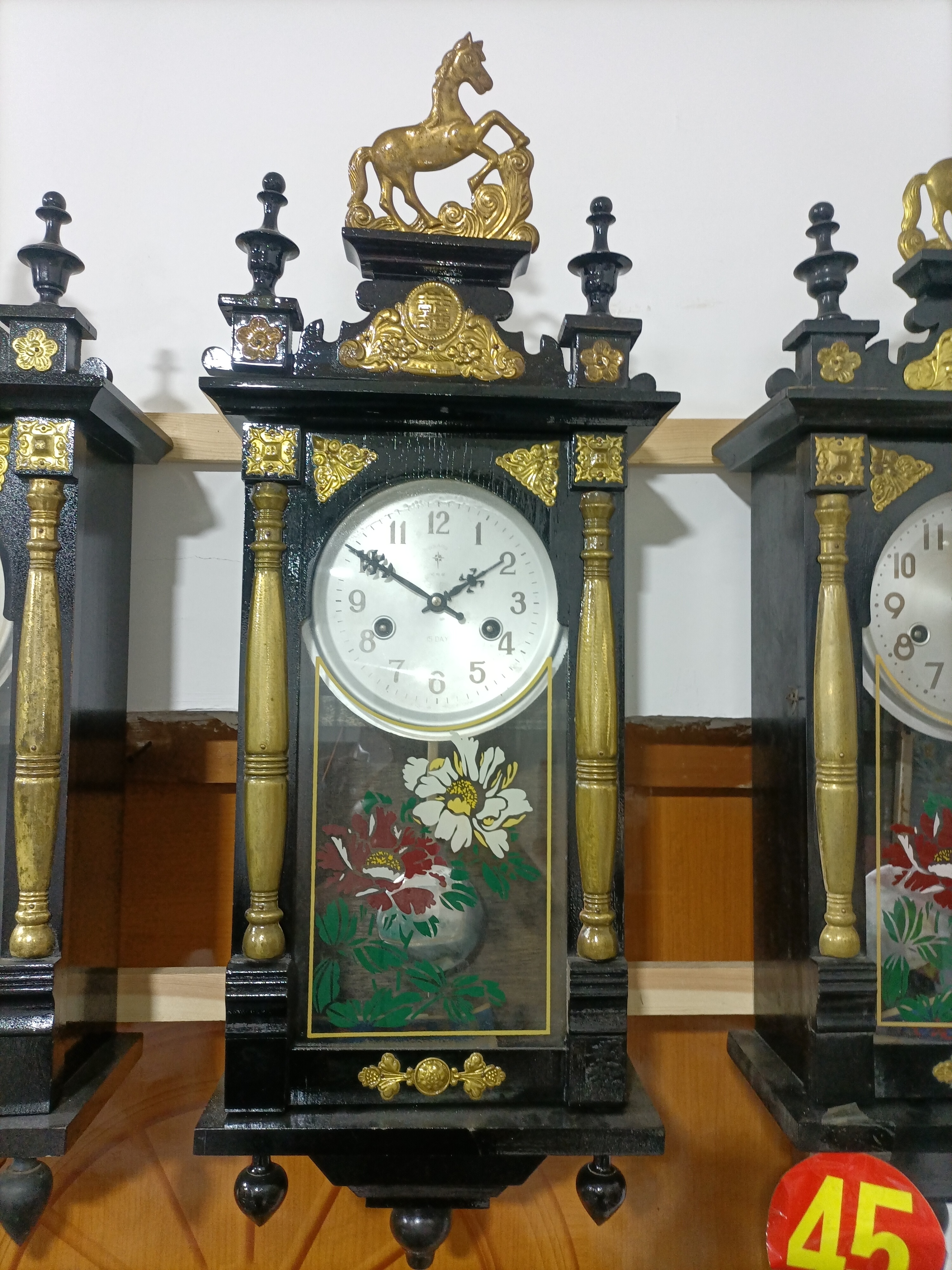 经典老座钟复古机械钟客厅老式装饰品打响正常改拍链接钟表摆件