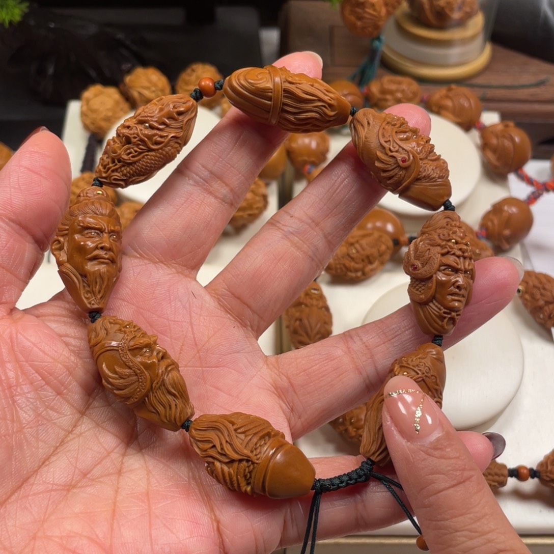 橄榄核手串/手链蜀国七雄橄榄核手串