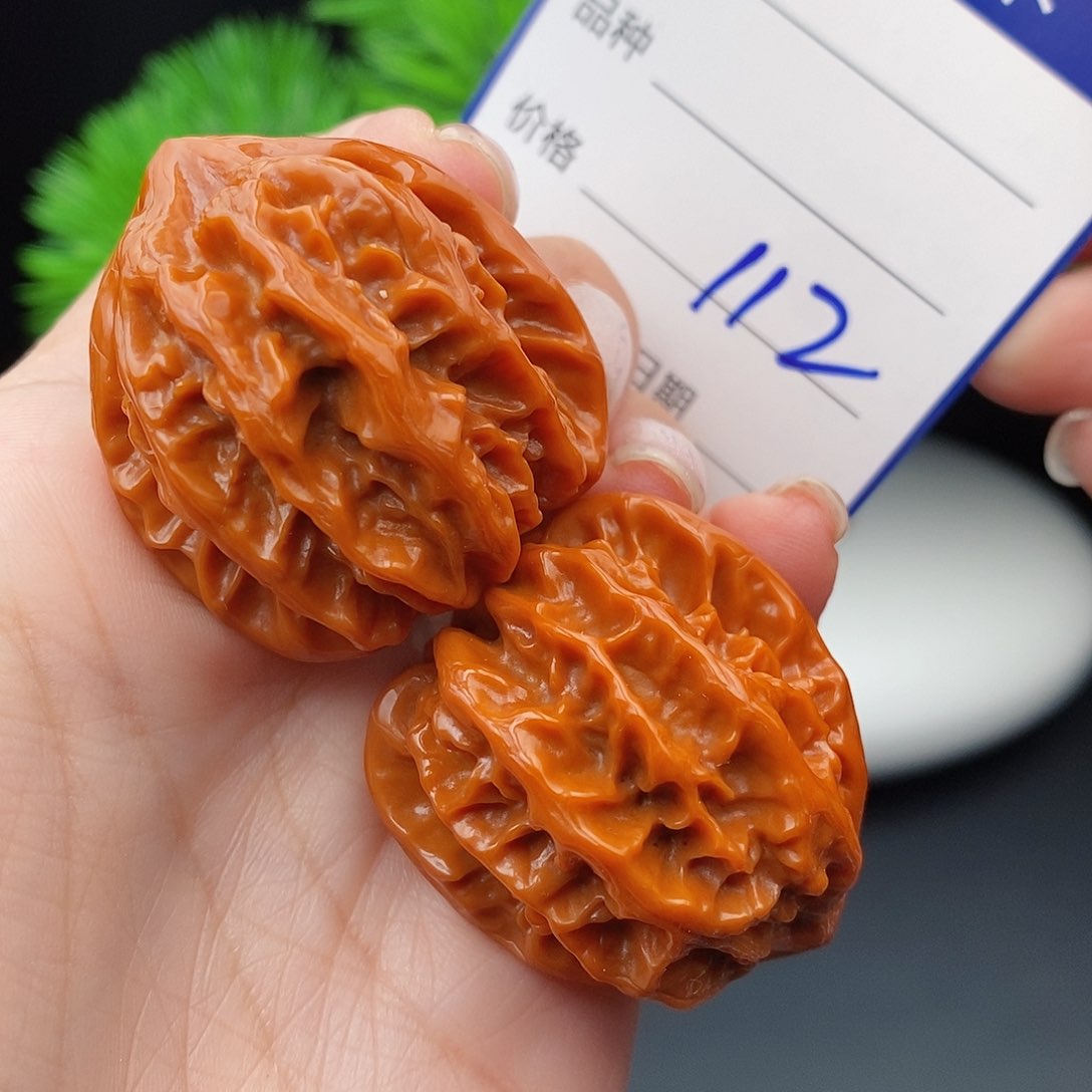 文玩核桃把件35大龙112