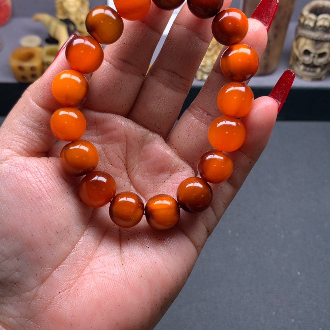 驼骨手串/手链好看牛角