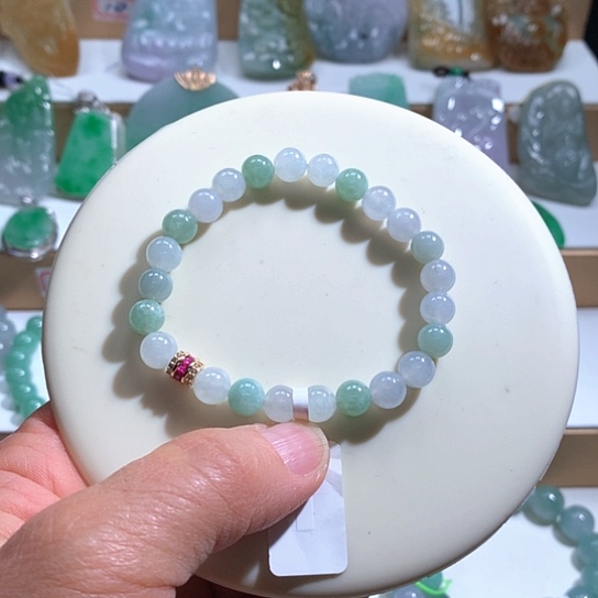 翡翠未镶嵌颈饰32
