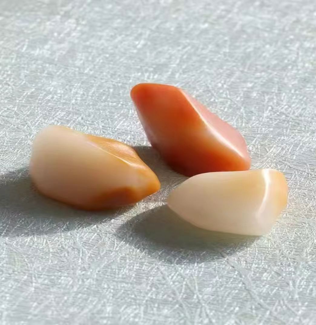 新疆昆仑山料戈壁三彩盆景石【一物一拍，所见所得】