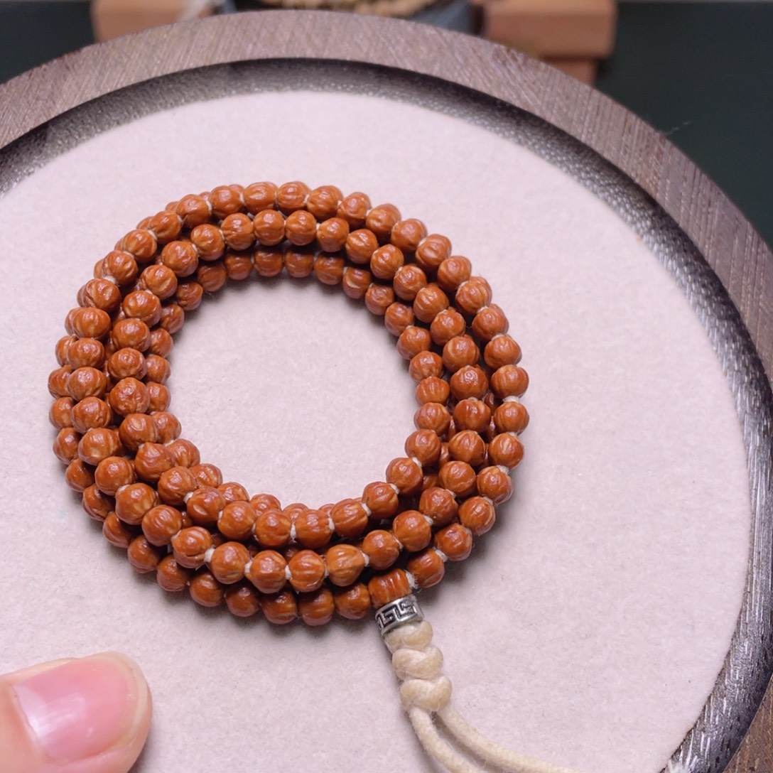 柏香籽/百香籽吊坠莲花金豆