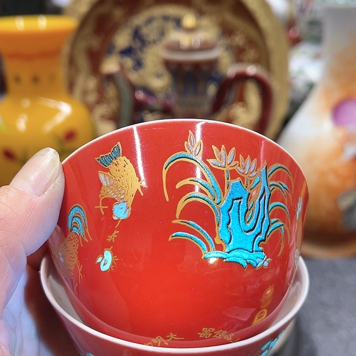 碟瓷器摆件摆件摆件