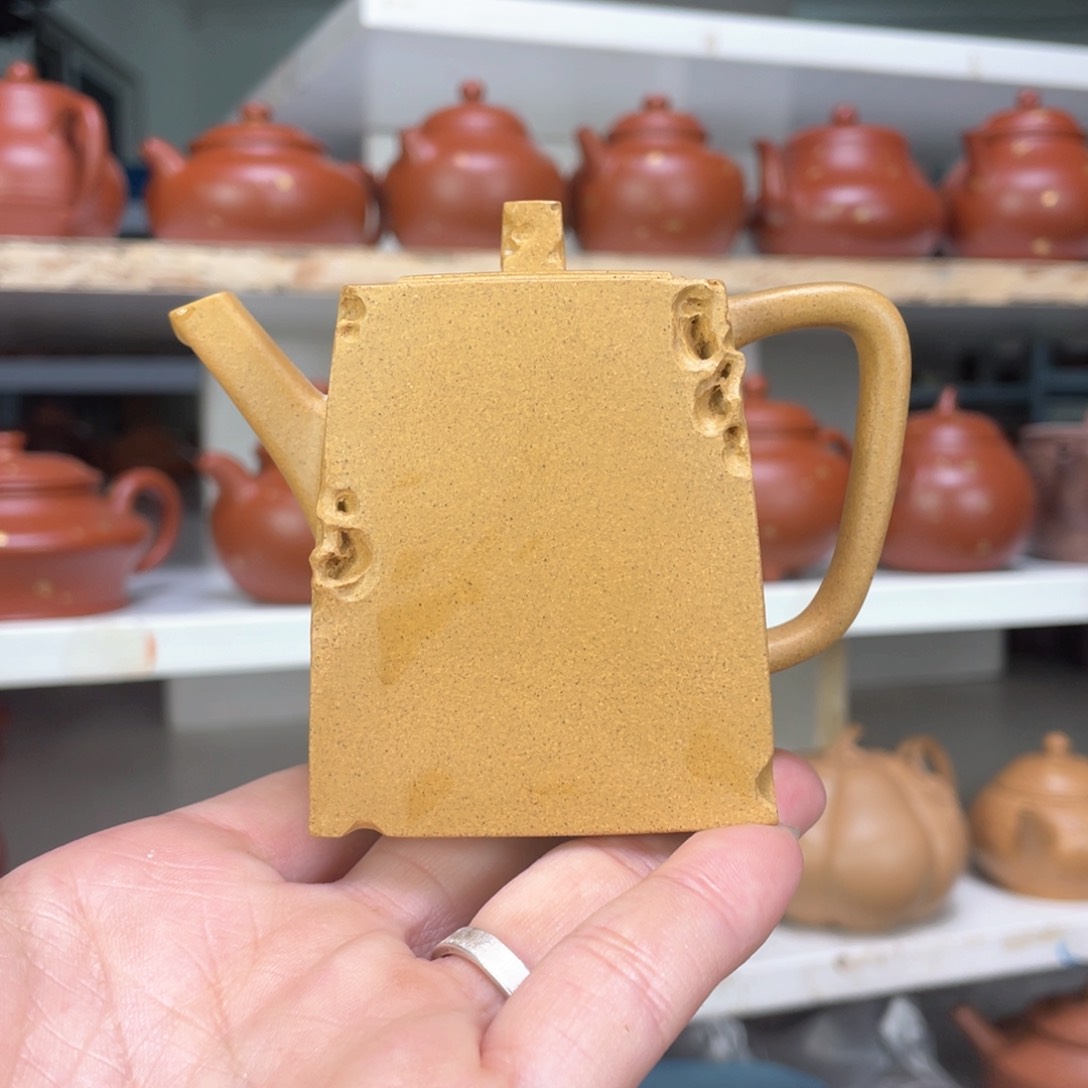 紫砂茶壶黄金段奶酪全手工150毫升
