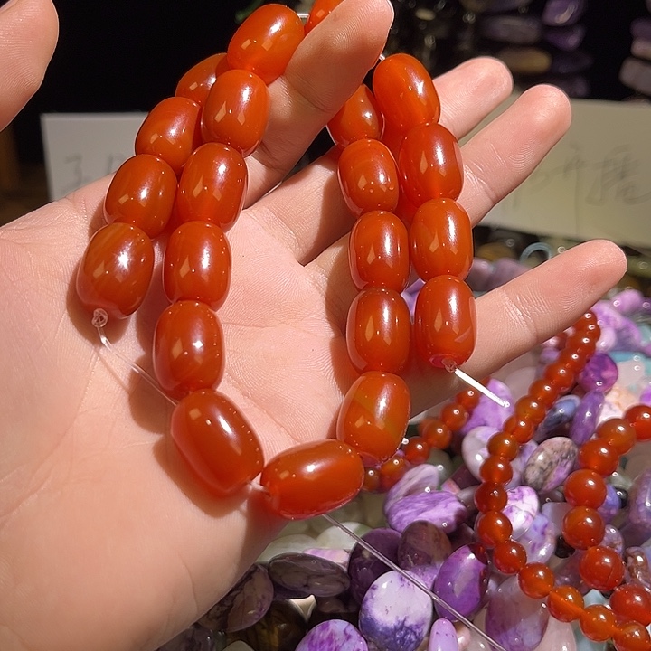 玛瑙/玉髓合金珠宝半成品