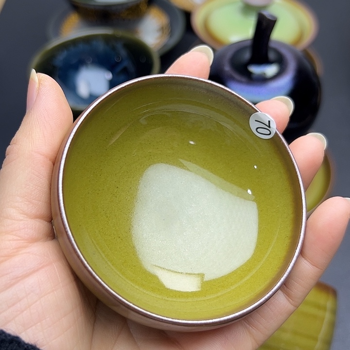茶盏建窑建盏主人杯