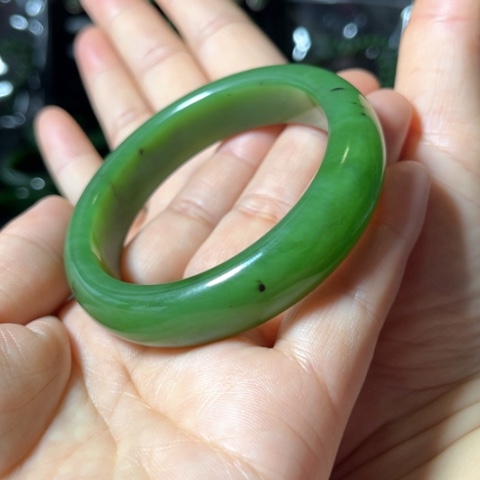 和田玉（碧玉）手镯未镶嵌
