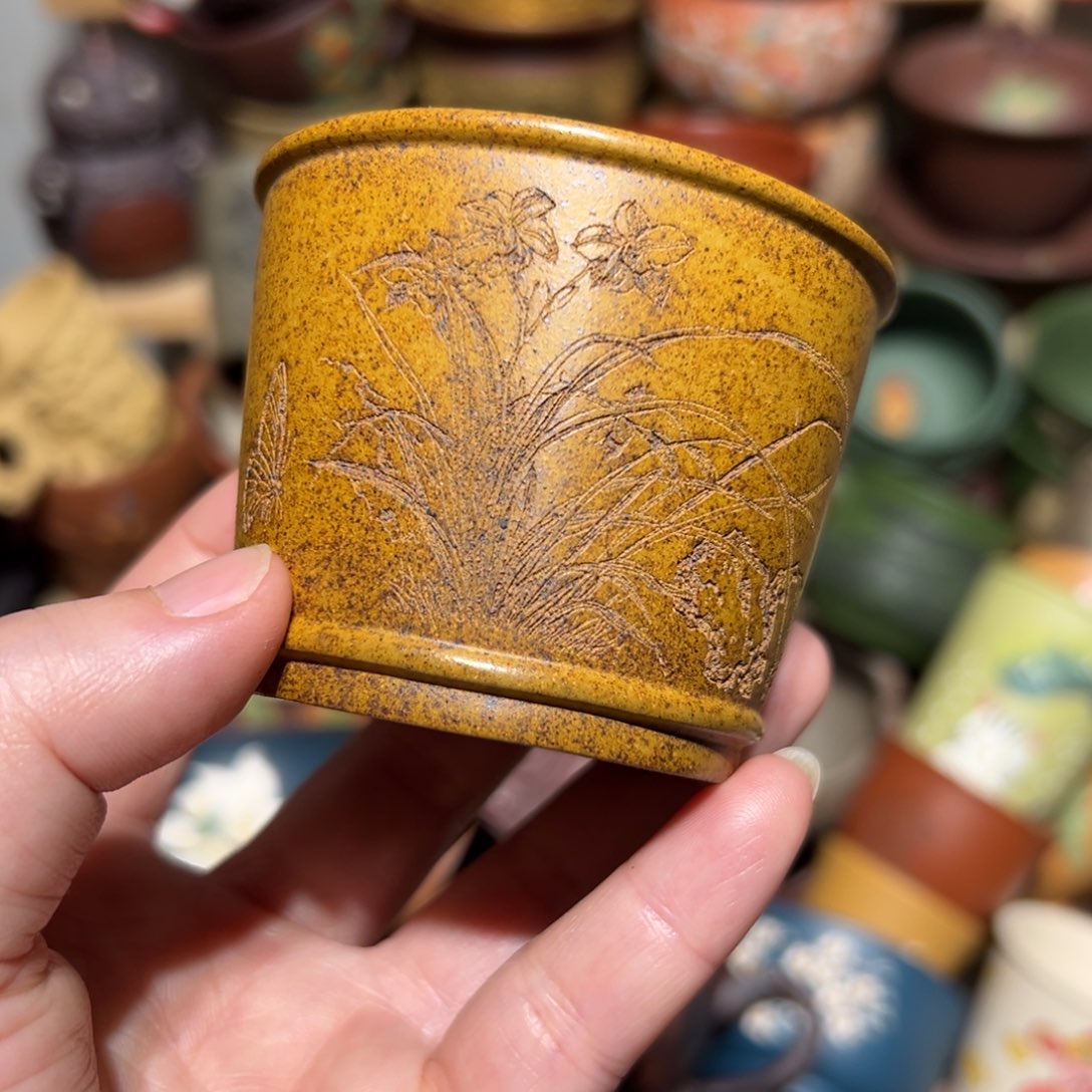 紫砂茶杯宜兴紫砂主人杯