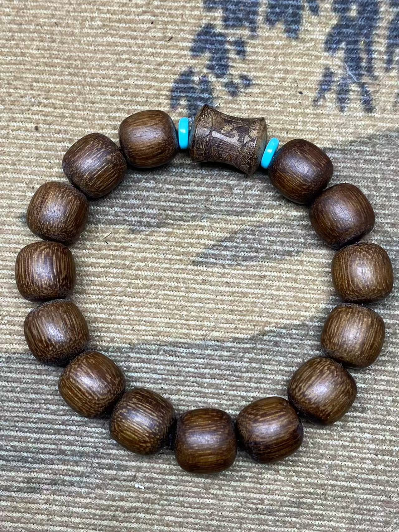 增香沉香木增香沉香木盘玩正宗沉香桶珠正宗沉香