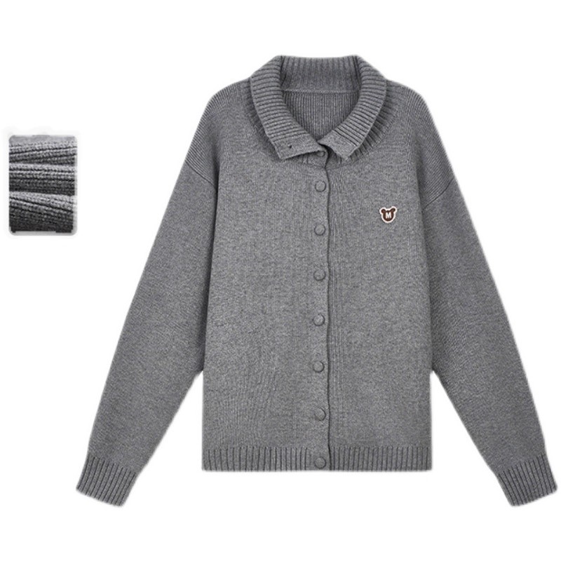 BSIEE/本涩长袖针织毛衣女士半高领立领百搭