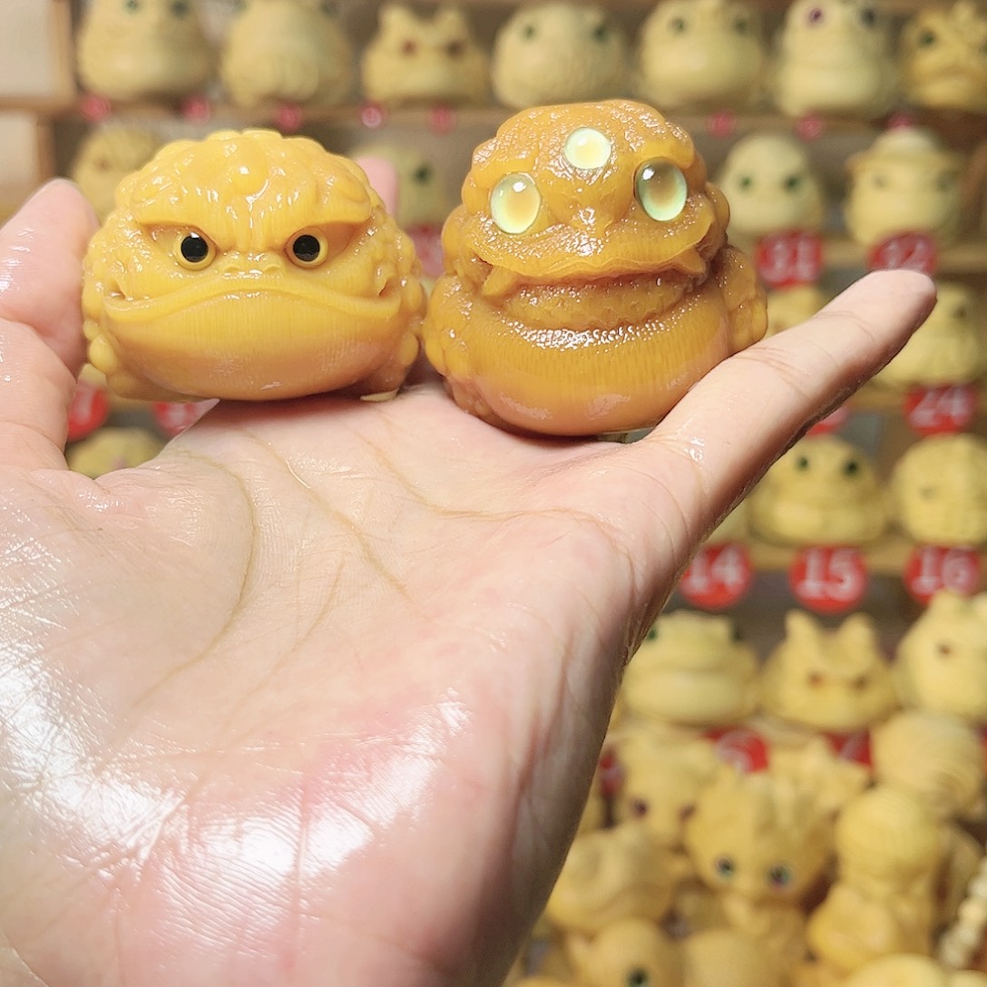 竹✨**点玉化金蟾两个带油1