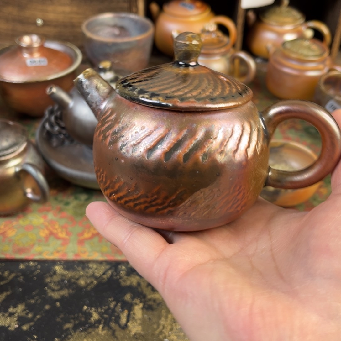 杯柴烧茶器主人壶壶