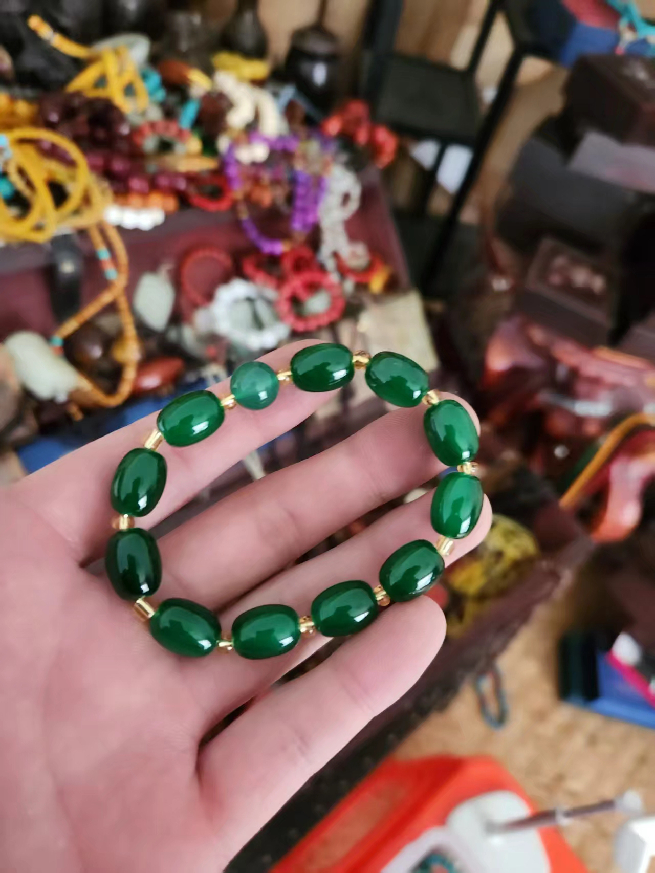 【闪购商品】绿翡翠手链