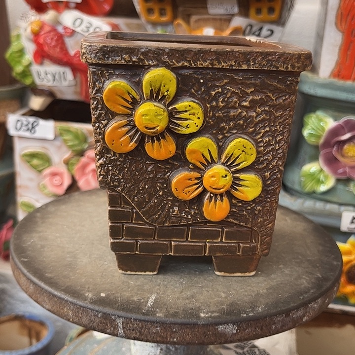 粗陶材质多肉花盆