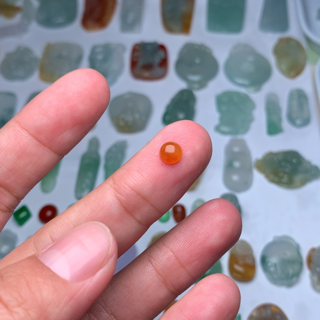 定制翡翠未镶嵌蛋面