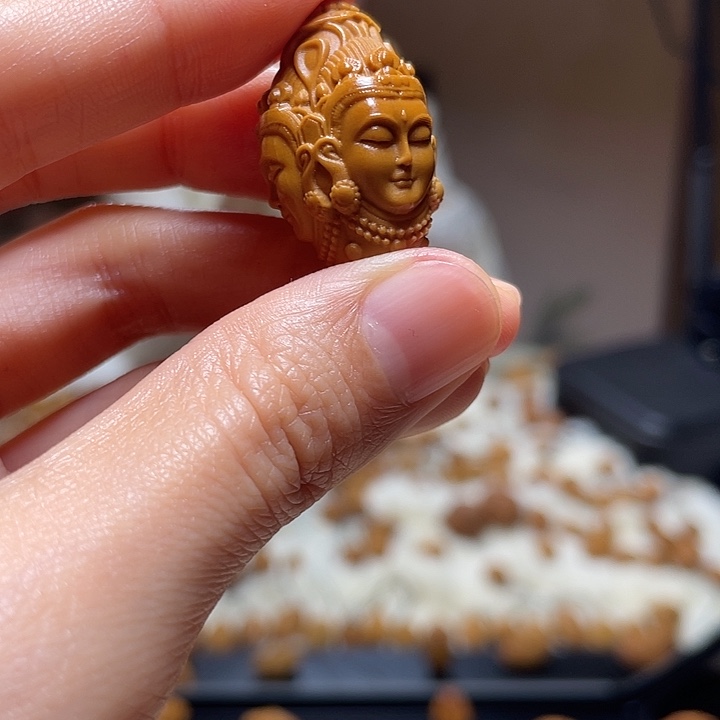橄榄核吊坠三生三世 观音