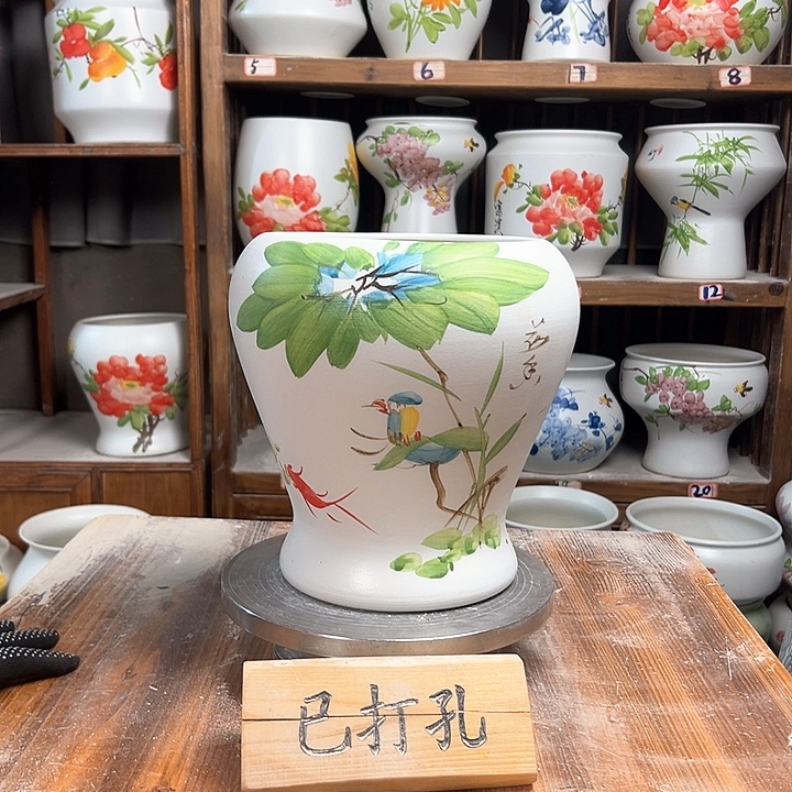 摆件鱼尾鸟新款新款陶瓷