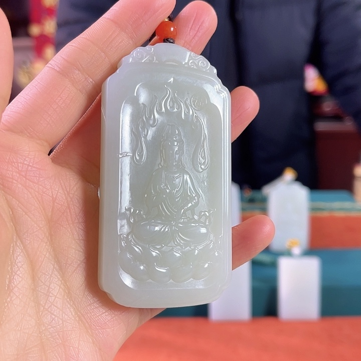 和田玉吊坠未镶嵌