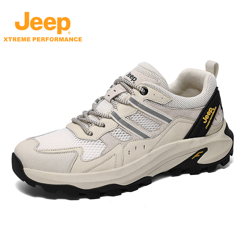JEEP/吉普春夏新款户外跑步运动登山旅行透气轻便防滑耐磨徒步鞋 