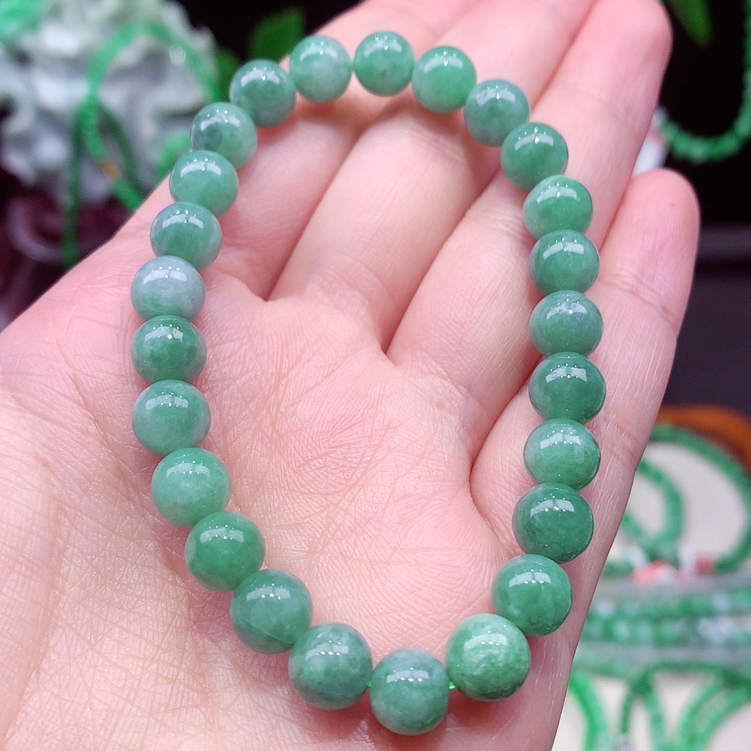 翡翠未镶嵌手链翡翠