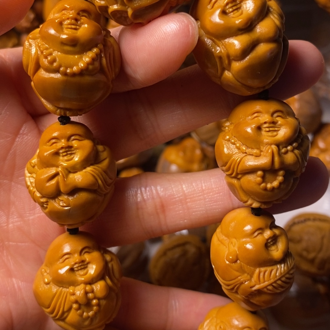 斌***斌手串/手链橄榄核八大弥勒