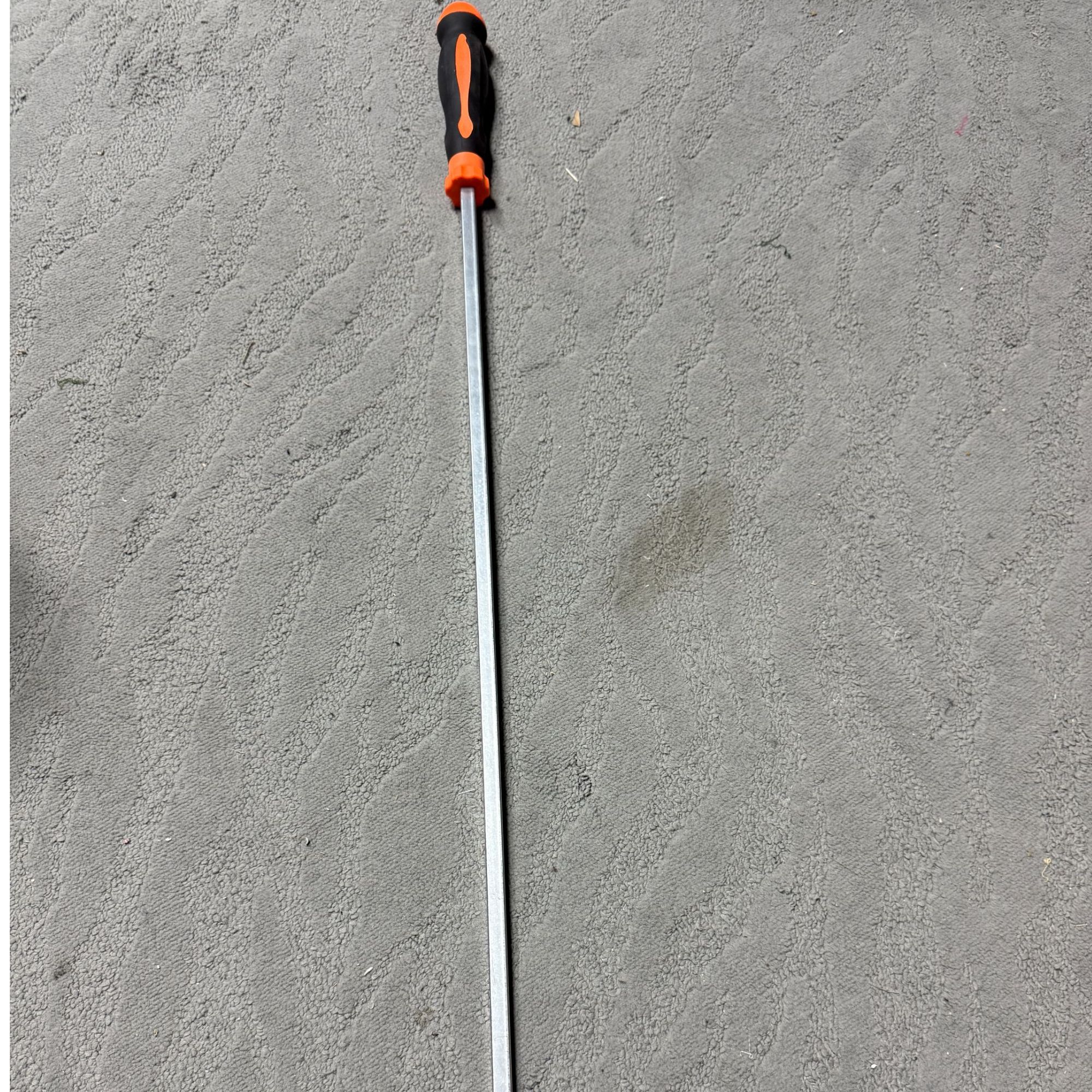 特大号螺丝刀长杆大罗丝一字加长可敲击起子改锥一米长撬棍防身L