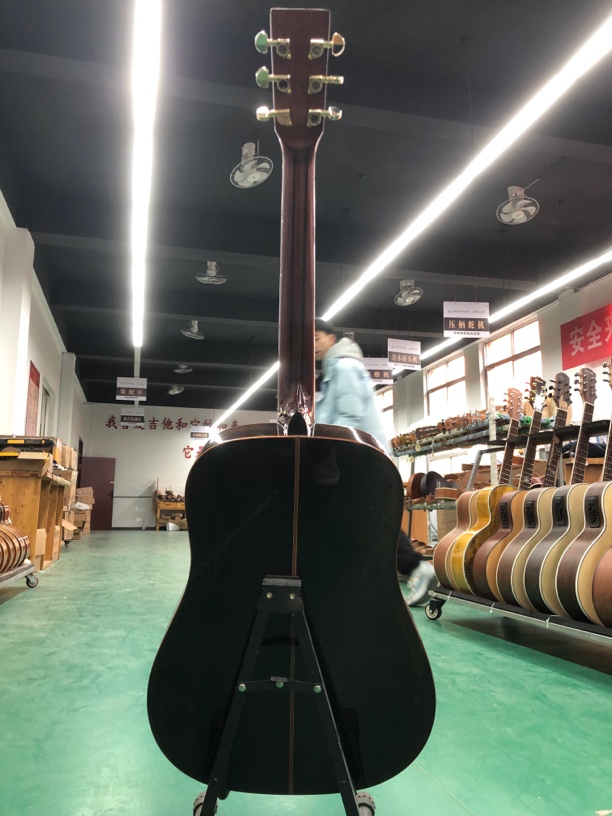 手工全单民谣吉他41寸云杉玫瑰木高端演奏级