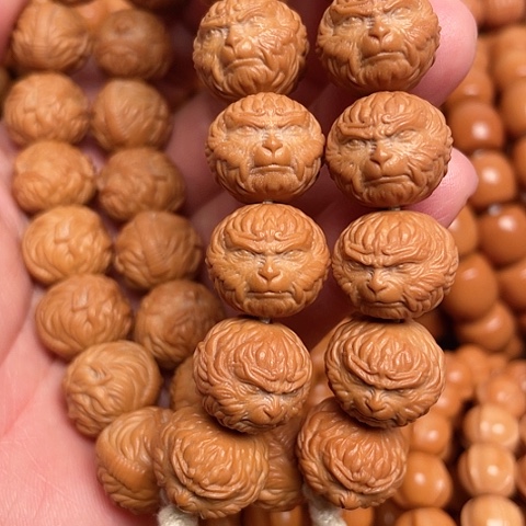 【闪购商品】猴头核桃手串地**长斗战圣佛