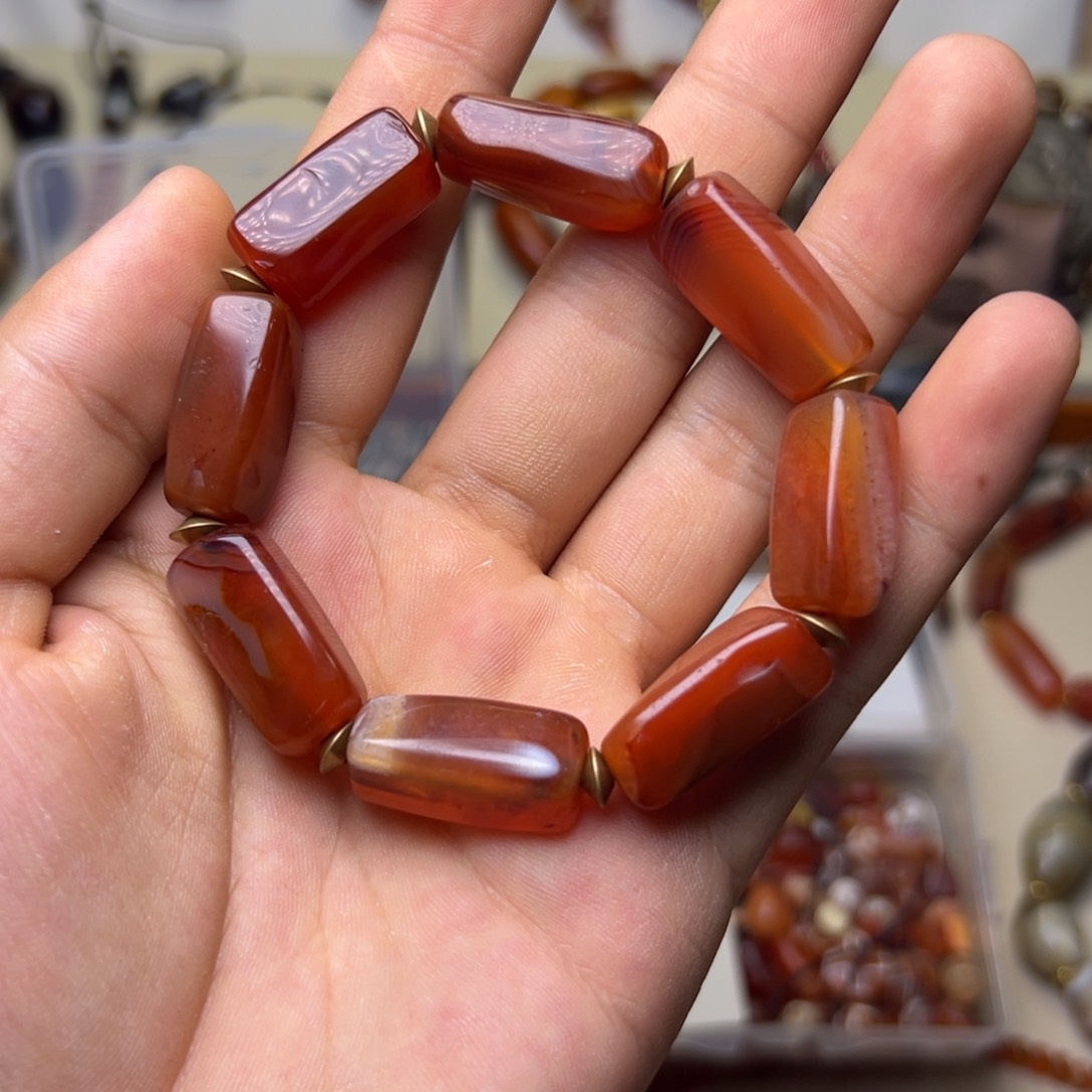 玛瑙/玉髓颈饰未镶嵌随*