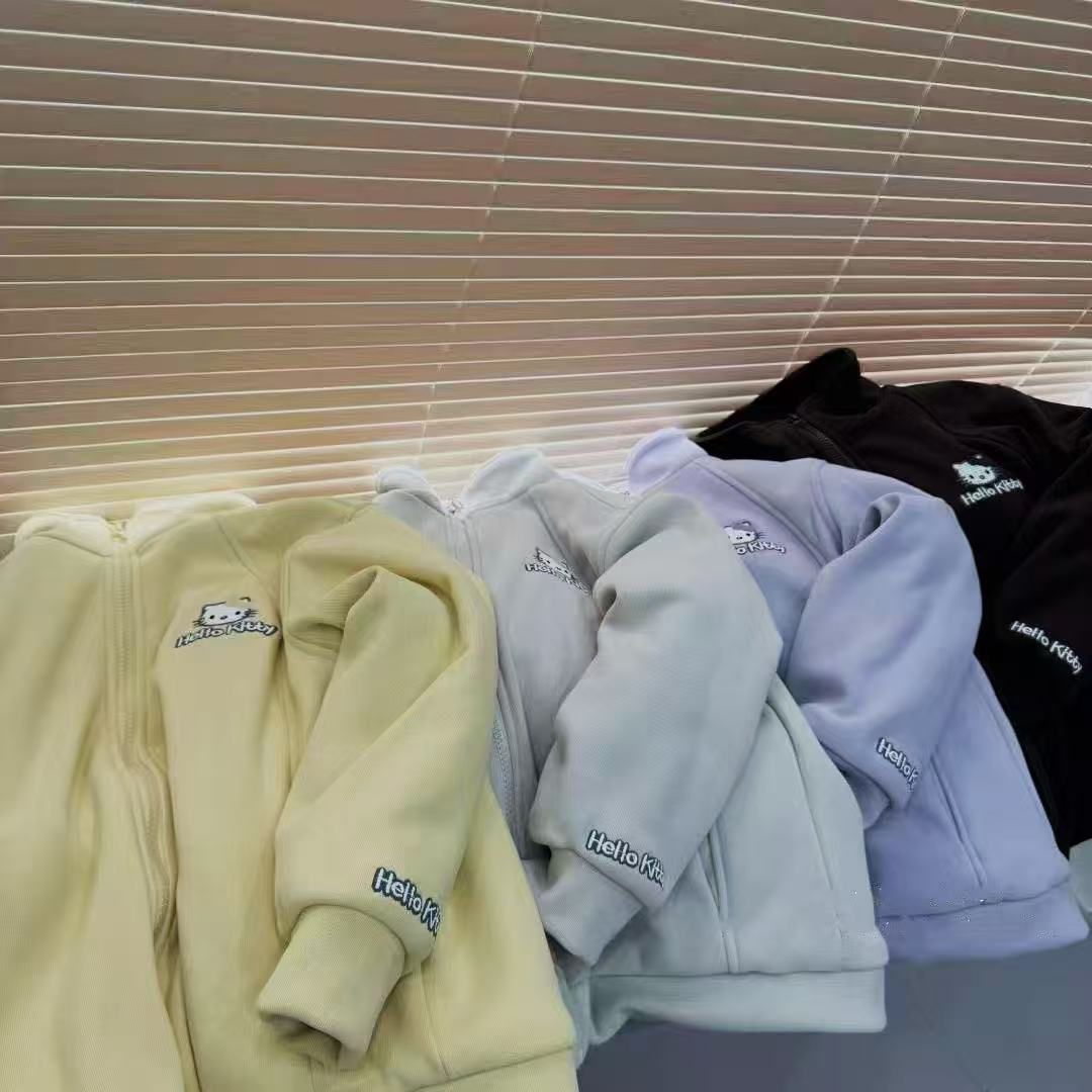 【2025冬韩款】儿童加厚保暖刺绣KT校服神器棉服Y0555