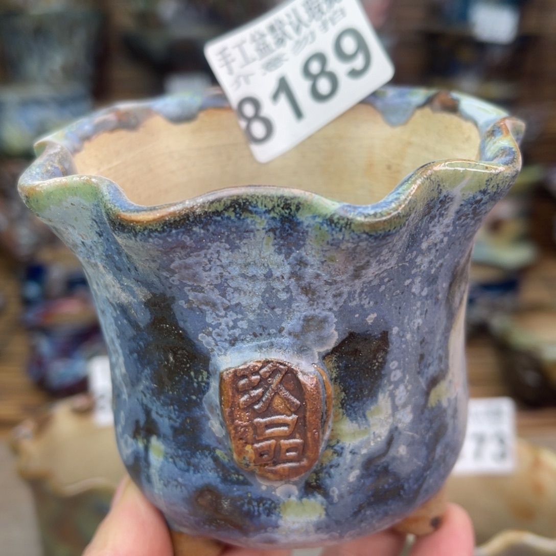 手工花盆默认瑕疵完美者勿拍