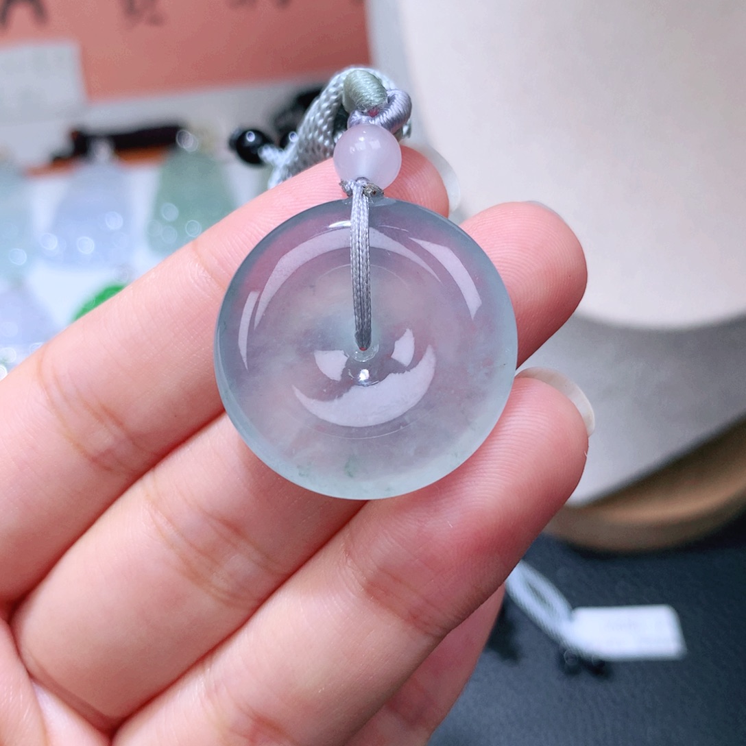 颈饰未镶嵌翡翠扣子