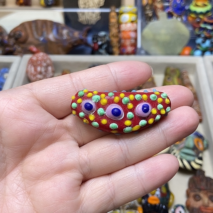 琉璃颈饰福利三眼004