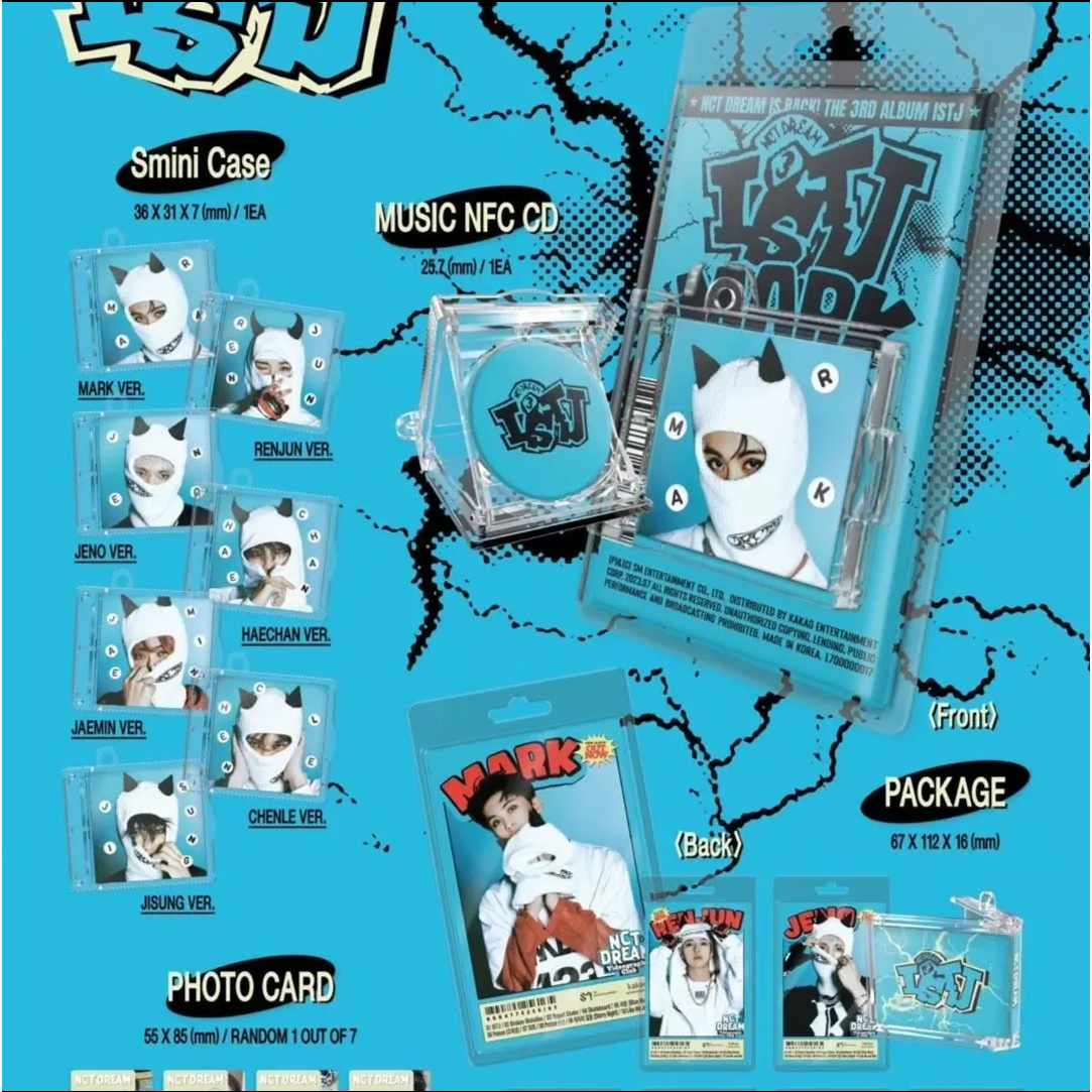 【顺丰包邮】划 NCTDREAM nct dream地租正规三《 ISTJ 》专辑