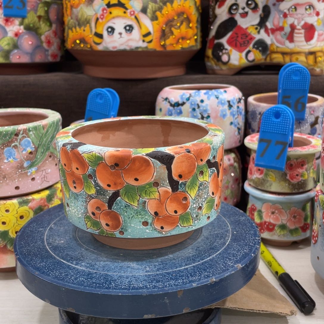 红陶多肉花盆特价