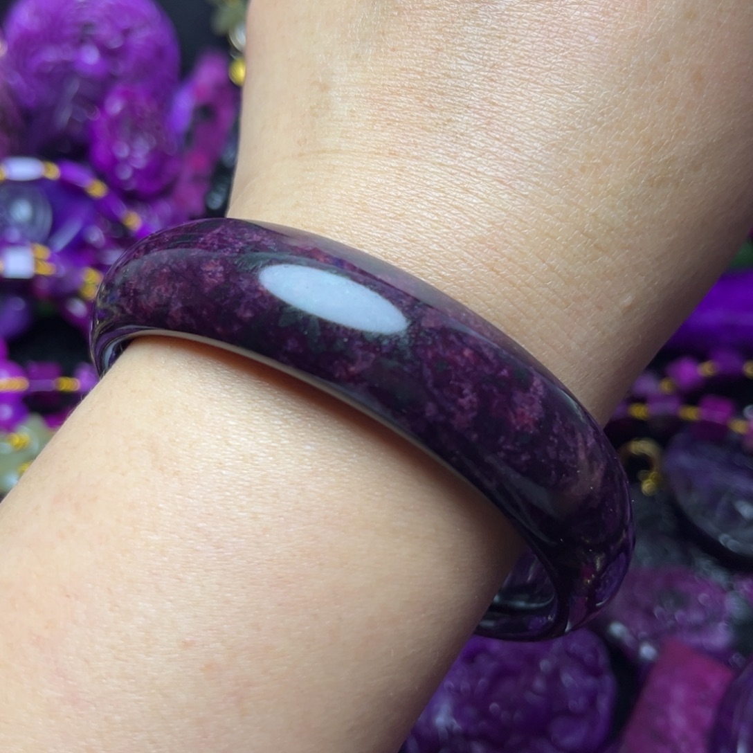 简***乐紫泥高品老油丝绒204