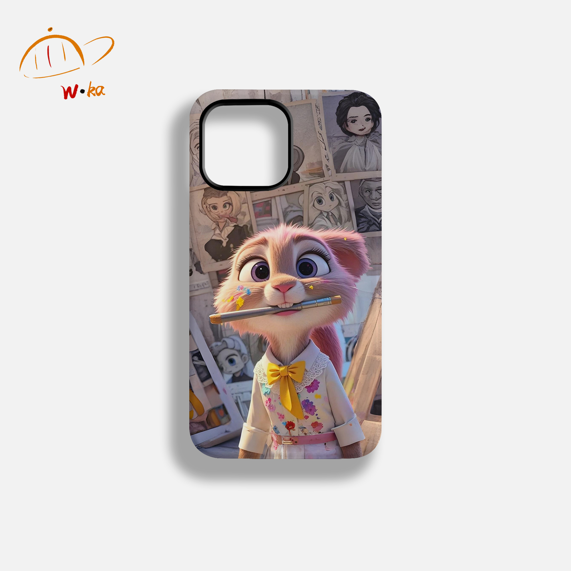 兔子画师-菲林二合一二代适用于苹果17pro华为vivo小米手机壳防摔