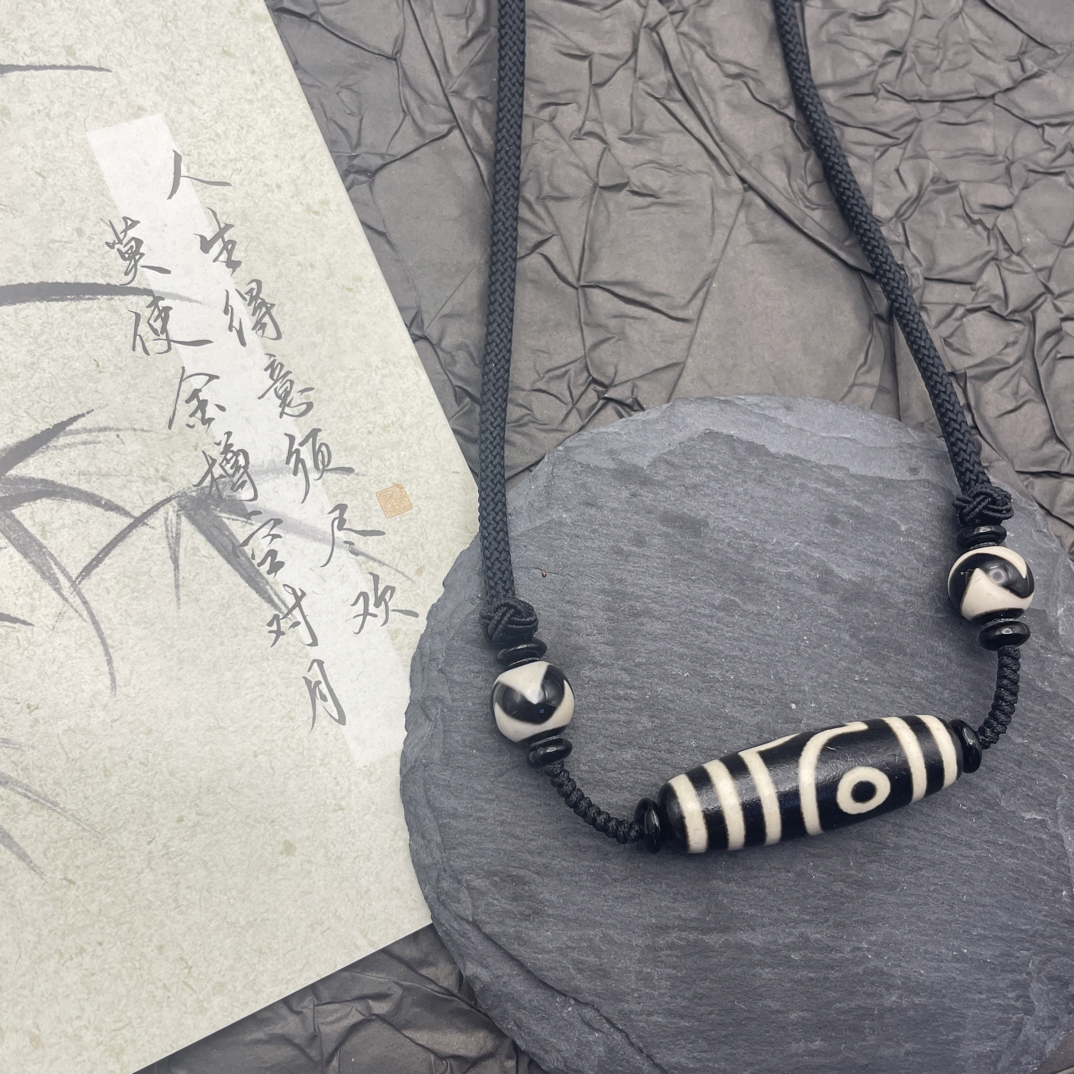 玛瑙38长尺寸锁骨颈饰