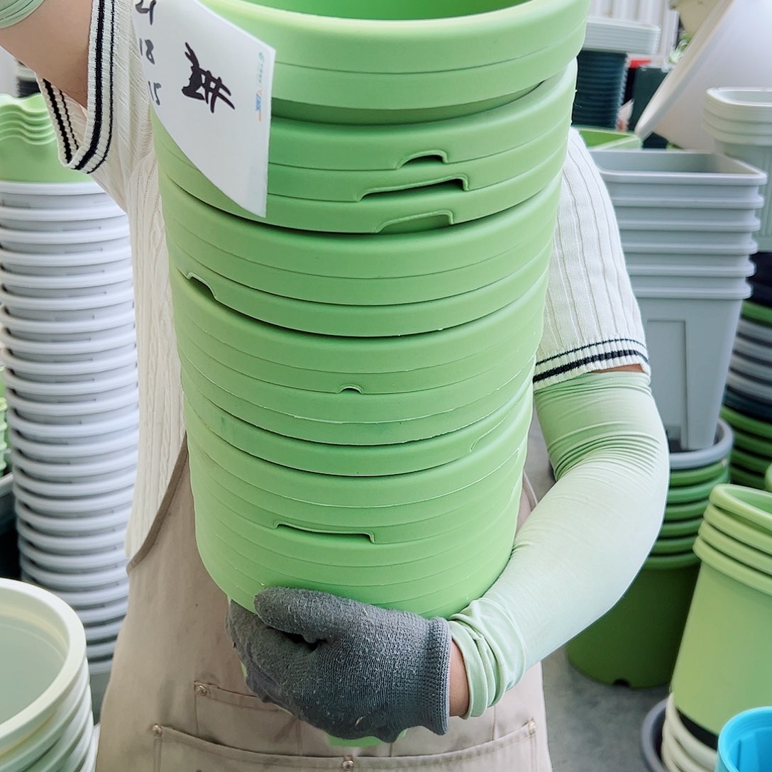 瑕疵球根盆2#果绿色5个无托